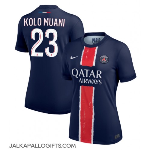 Paris Saint-Germain Randal Kolo Muani #23 Kotipaita Naiset 2024-25 Lyhythihainen